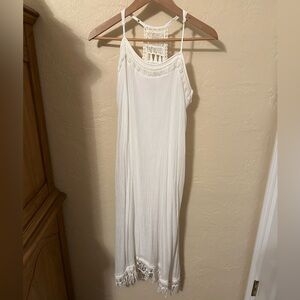 Just Fab white dress